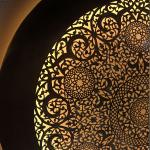 A round copper artwork for wall decoration