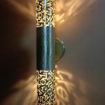 "Wall-mounted copper lamp for indoor and outdoor decoration"