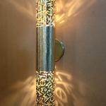 "Wall-mounted copper lamp for indoor and outdoor decoration"