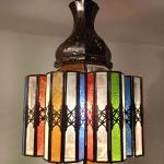 colored copper roof lamp