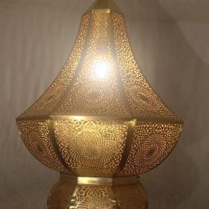 traditional copper moroccan roof lamp