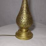 posed copper lamp