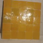 yellow moroccan zallije in square meters "m2"