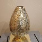 posed copper lamp with great lightening